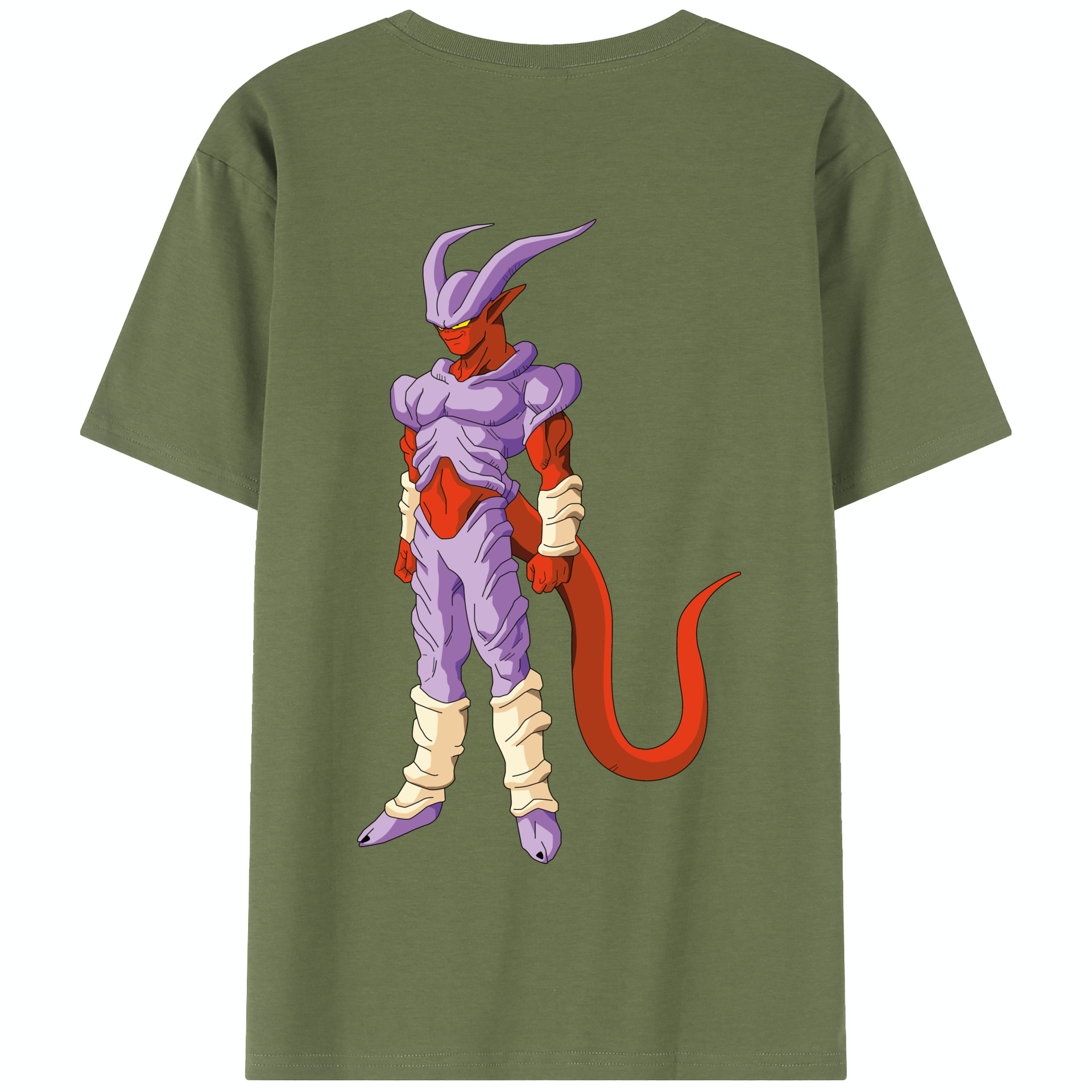 （画像用） ドラゴンボール ジャネンバ DRAGON BALL Janemba 綿100％半袖Tシャツ（背面プリント）